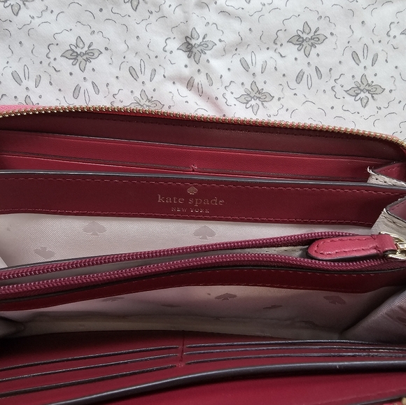 Kate Spade Pink Raspberry Wallet - Picture 5 of 7